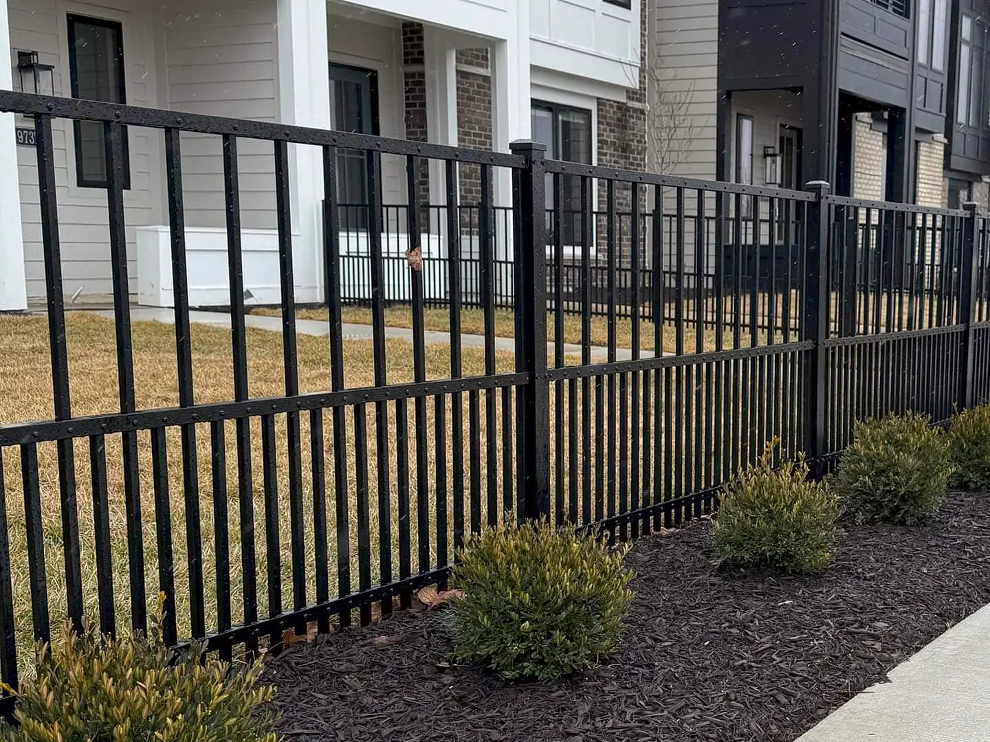 Aluminum Fence Installation Company in Indianapolis Indiana for Commercial Properties
